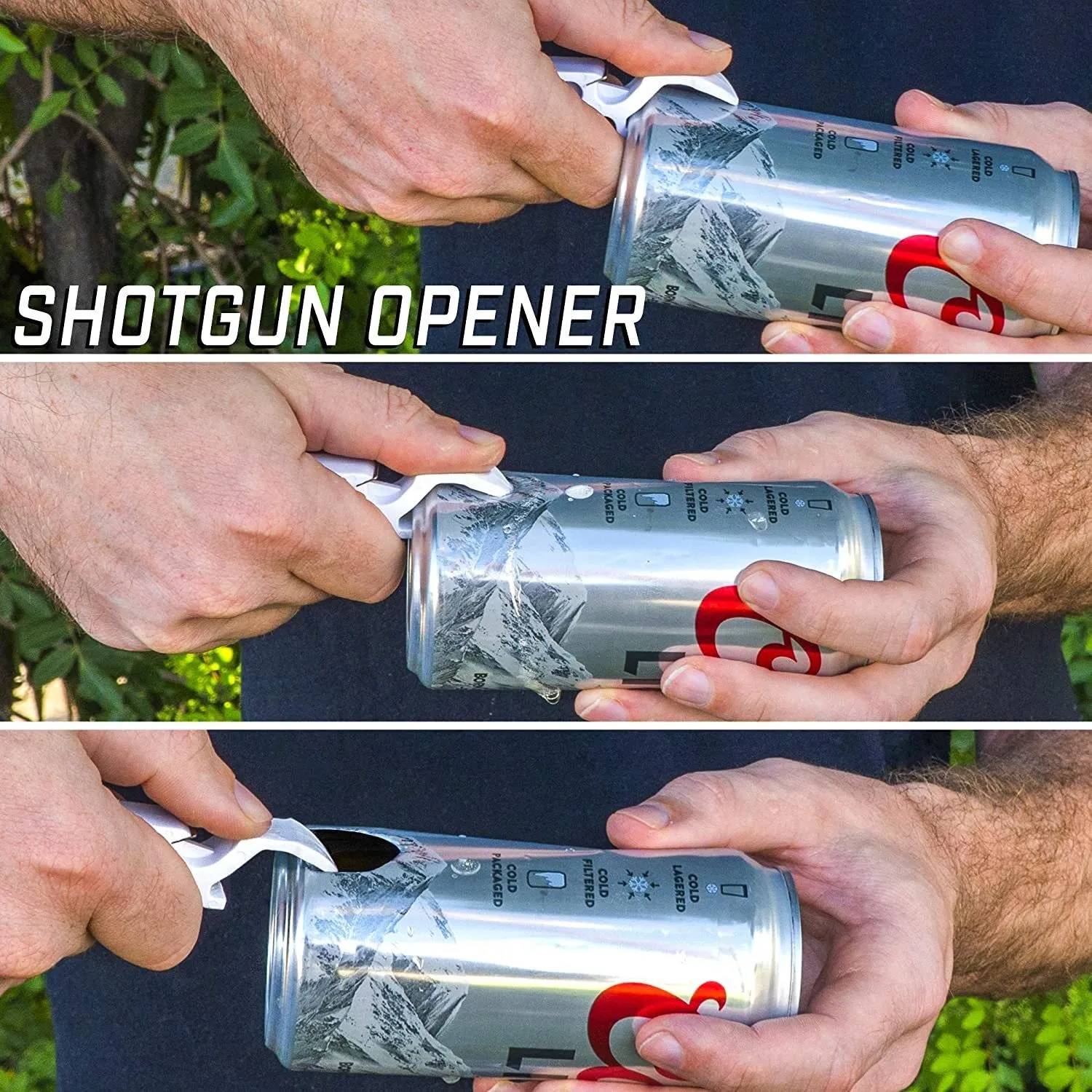 Shotgun beer keychain can bottle opener 2025