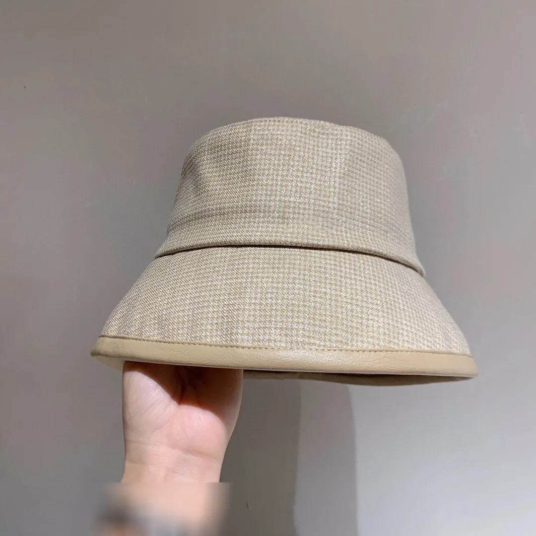 Womens Bucket Hat Outdoor Dress Hats Wide Fedora Sunscreen Cotton Fishing Hunting Cap Men Basin Chapeau Sun Prevent Hats