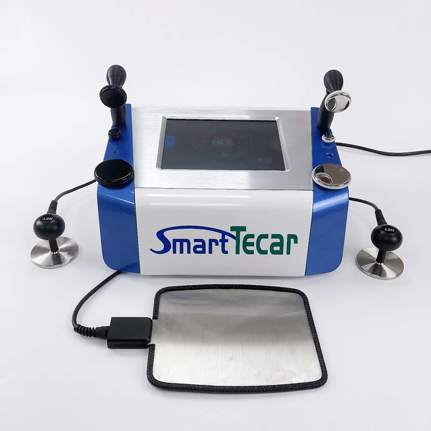 Smart Tecar Therapy Health Gadgets Diatermy Monopolär Radiofrekvens CET Ret RF Sjukgymnastikmaskin för sportskada Smärtlindring