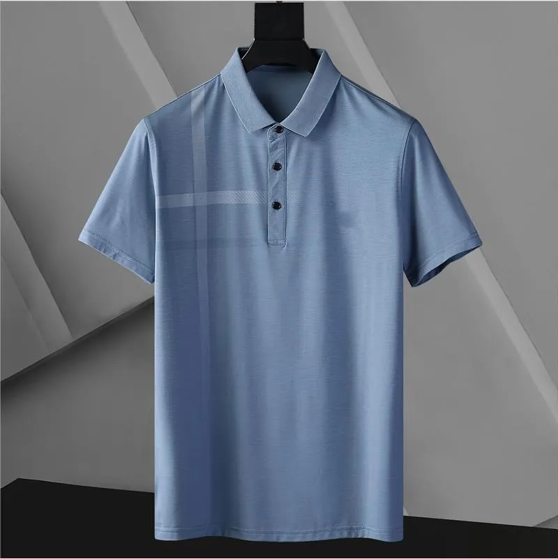 Klassische Stickerei-Poloshirts Großhandel Herren Tb Polos Lässige atmungsaktive Business-Mann-Hemdgröße M-XXXL