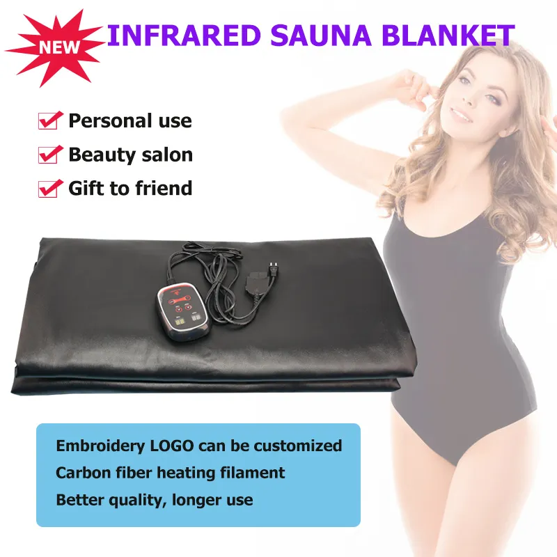 aankomsten ver infrarood sauna deken thermische deken afslanken body wrap tas spar afslankmachine