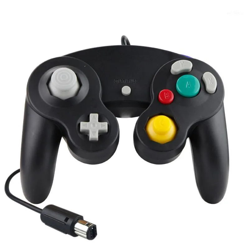 Spelkontroller Joysticks Jelly Comb Console GC Port Wired Gamepad Joypad f￶r GameCube NGC Controller Joystick Accessory1