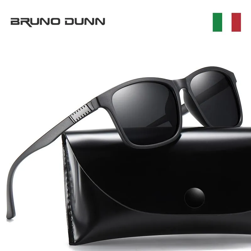 Bruno Dunn Designer di marca Occhiali da sole Uomo Donna Occhiali da sole polarizzati masculino feminino ray Lunette soleil femme