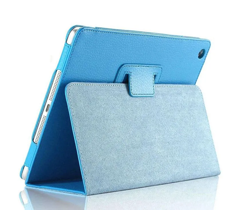 Magnet Flip Litchi Pu Leather Case for iPad mini6 mini4/5 ipad10.9 2022 Air1 Air2 9.7 iPad 10.2inch pro11inch حامل الحامل