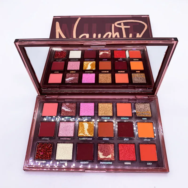 Disponibile Naughty Nude Eyeshadow 18 Colors Eye Shadow palette Shimmer Matte Eyeshadow Makeup Beauty Cosmetics