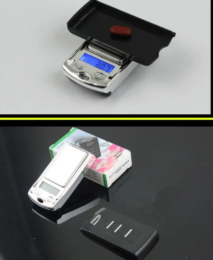 Car Key design 200g x 0.01g Mini Electronic Digital Jewelry Scale Balance Pocket Gram LCD Display