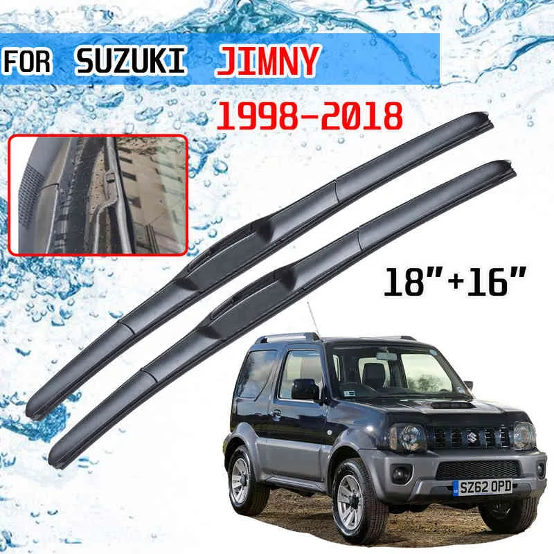 Suzuki Jimny için 1998 ~ 2018 Aksesuarlar Araba için Cam Silecek Bıçağı 1999 2000 2005 2010 2011 2012 2013 2014 2015 2016 2017