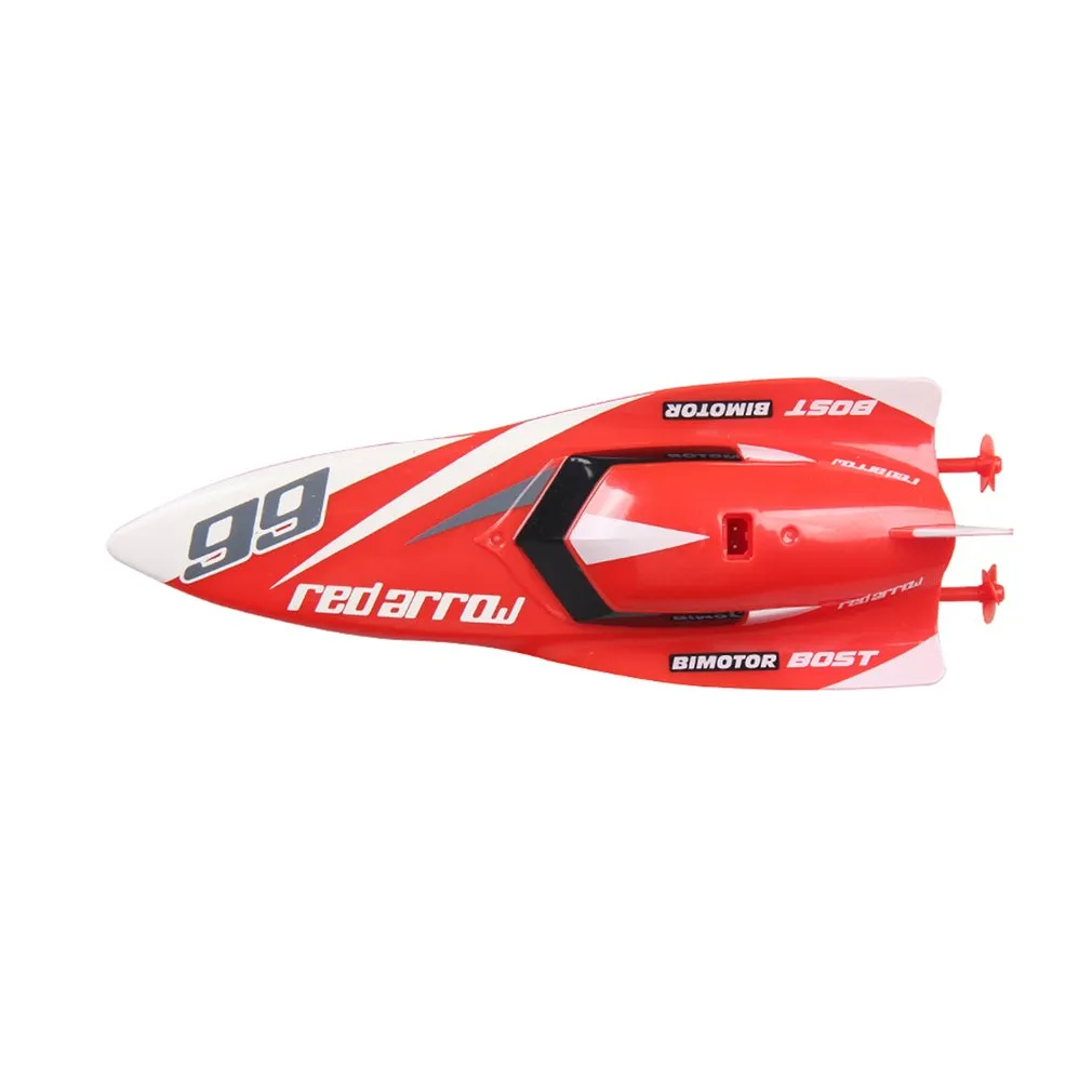 3312m 2,4 GHz RC Ship Boat 4 -kanaler Höghastighet Mini Racing Boat Waterproof uppladdningsbar snabbbåt Barnleksak