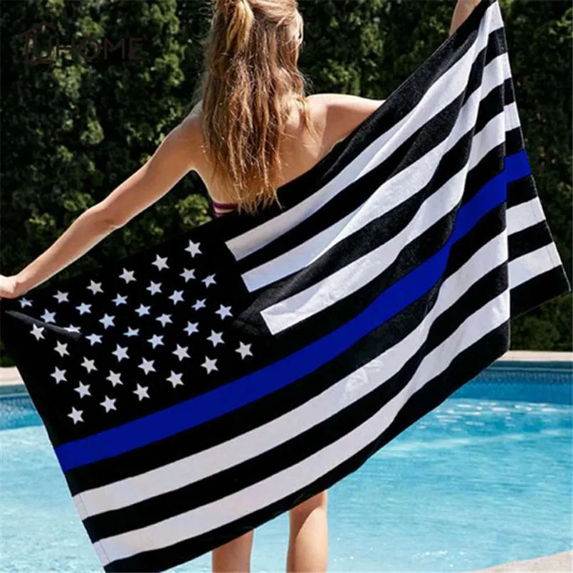 Dünne blaue Linienflagge, amerikanische Polizeiflaggen, 90 x 150 cm, USA-Banner für Parlamentswahlen, Länderbanner für Trump-Fans W77