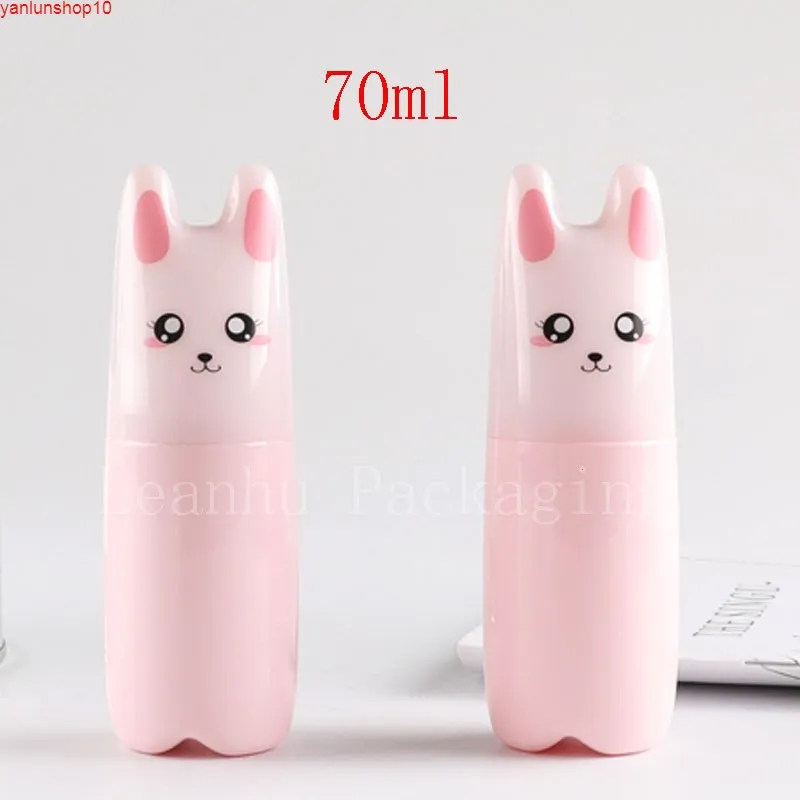70ml Unique Design Cartoon Mist Spray Pump Container Cat Sprayer Perfume Bottles 70cc Perfumes Plastic Pink Bottelshigh quatiy
