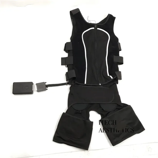 無線ボディテックフィットネストレーニングスーツEMS電気筋肉刺激装置個人の家庭用トレーニング