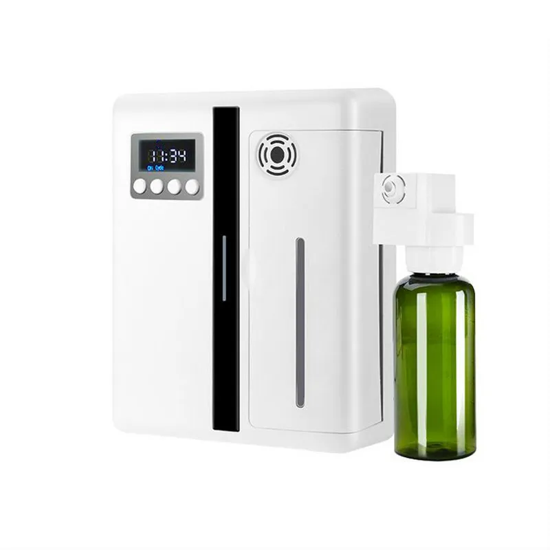 300m3 Lntelligent Aroma Doft Machine 160ml Timer Funktion Doftenhet Eterisk olja Aroma Diffuser för Home Hotel Office Y200416