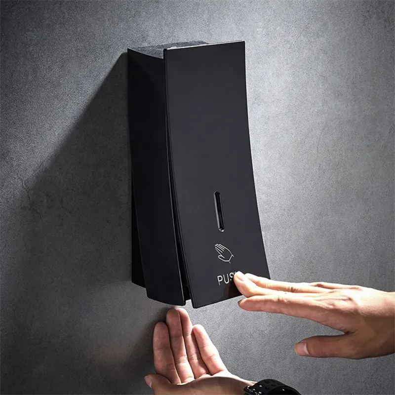 Hand Amway Persona Soap Dispenser Wall Mounted Black 450ml Liquid Shampoo Shower Container