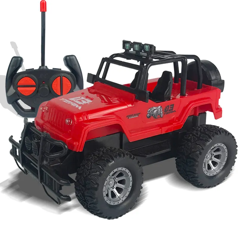 2020 Hot Four-way Remote Control Wrangler 1:20 With Light Remote Control Off-road Vehicle 2.4GHz Climbing Vehicle Toy Car