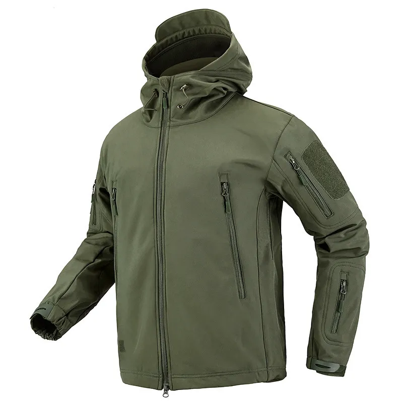  Plus Army Cloth - Ropa de caza impermeable para airsoft,  chaqueta de caza de conchas suaves, chaquetas tácticas, pantalones para  piel de tiburón, camuflaje ACU, M para 132.3-154.3 lbs : Ropa