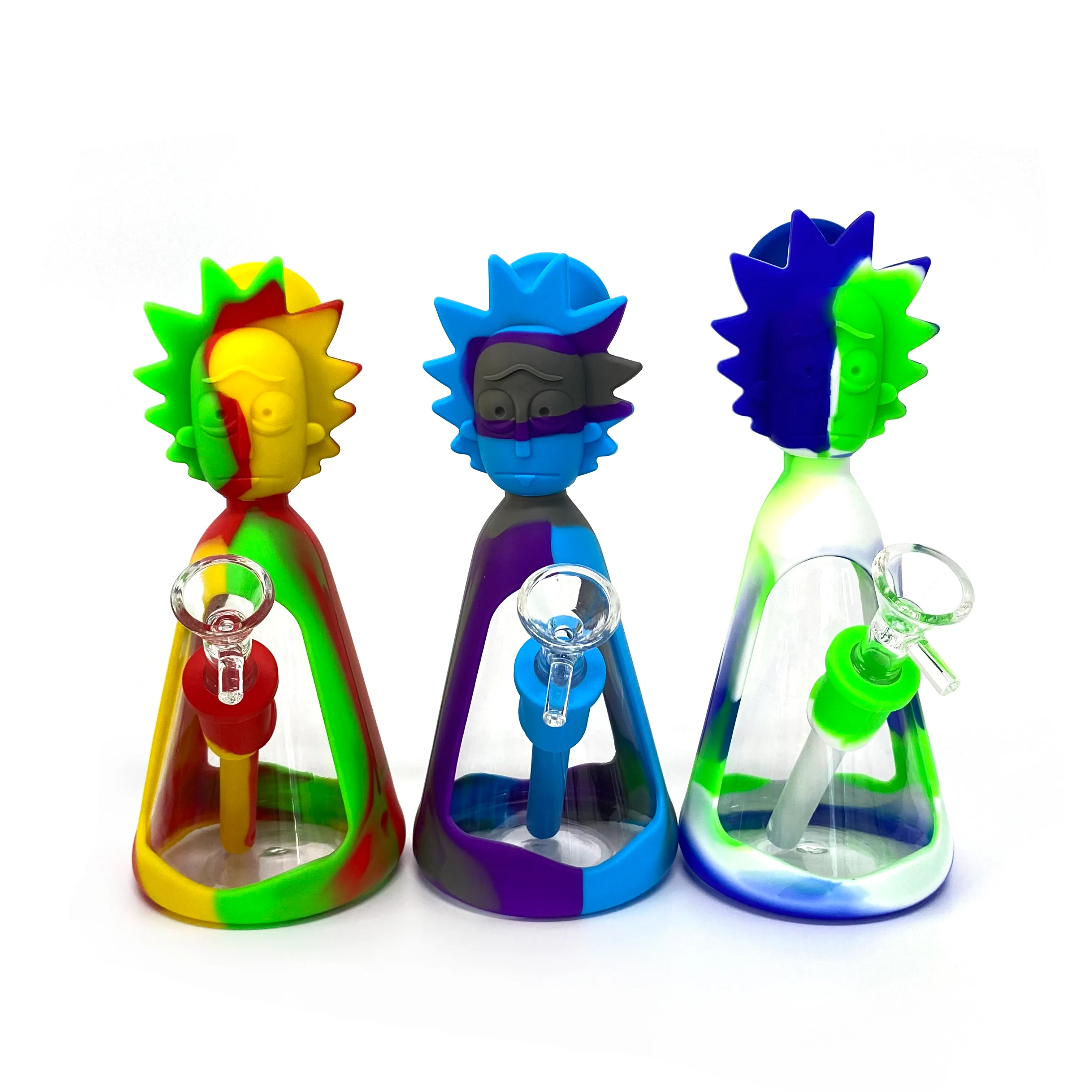 New Design Cartoon Silicone Water Bong