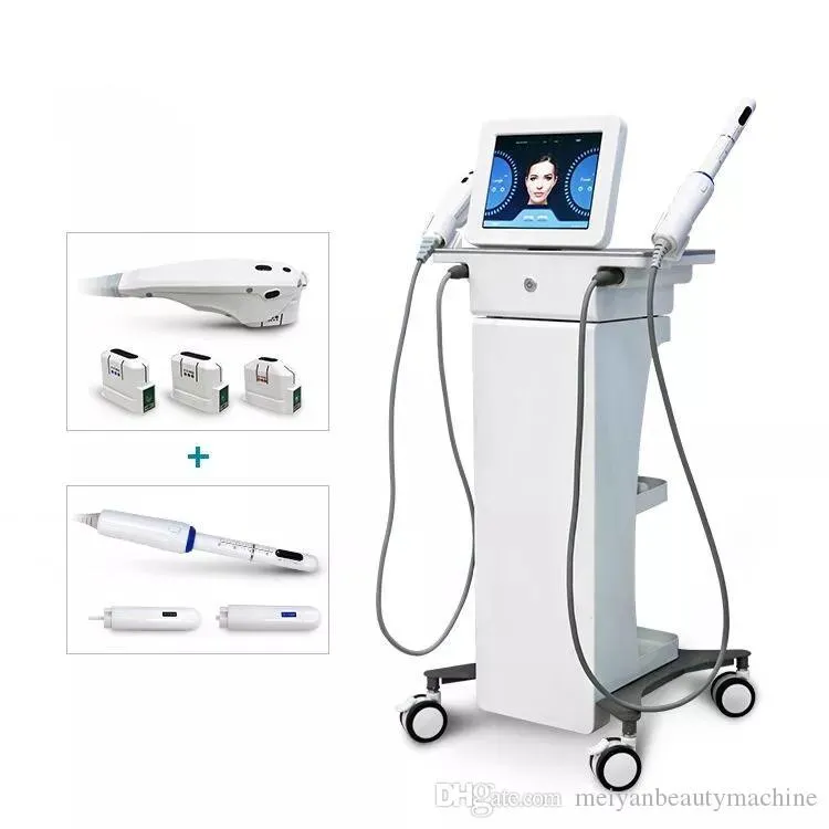 2 en 1 Multi-fonction anti-rides Autre équipement de beauté rajeunissement de la peau machine HIFU resserrement vaginal visage corps masseur salon nous