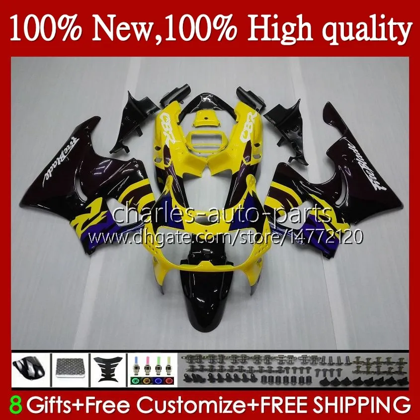 Corpo para Honda CBR 893RR 900RR Amarelo Preto CBR900 CBR893 900 893 CC RR 95HC.6 CBR900RR 1994 1995 1996 1997 CBR893RR 94 95 96 97