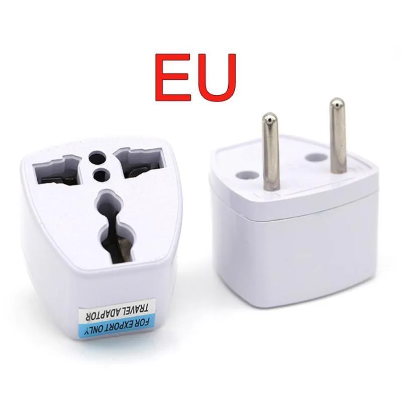 Universal Uk Plug To Eu Plug Power Outlet Travel Charger Adapter Travel  Adapter Socket Uk/eu/au/us Plug