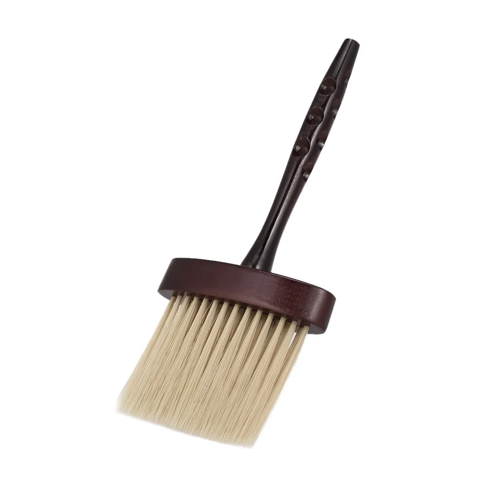 Brosse de coiffure professionnelle pour le cou, barbier, nettoyage, balayage des cheveux, plumeau de coupe de cheveux pour Salon de coiffure