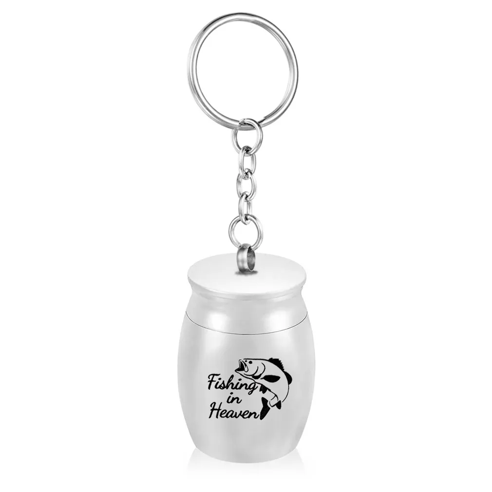 Cremation Urn Necklace Urns 30x40mm Keychain For Ashes, Memorial