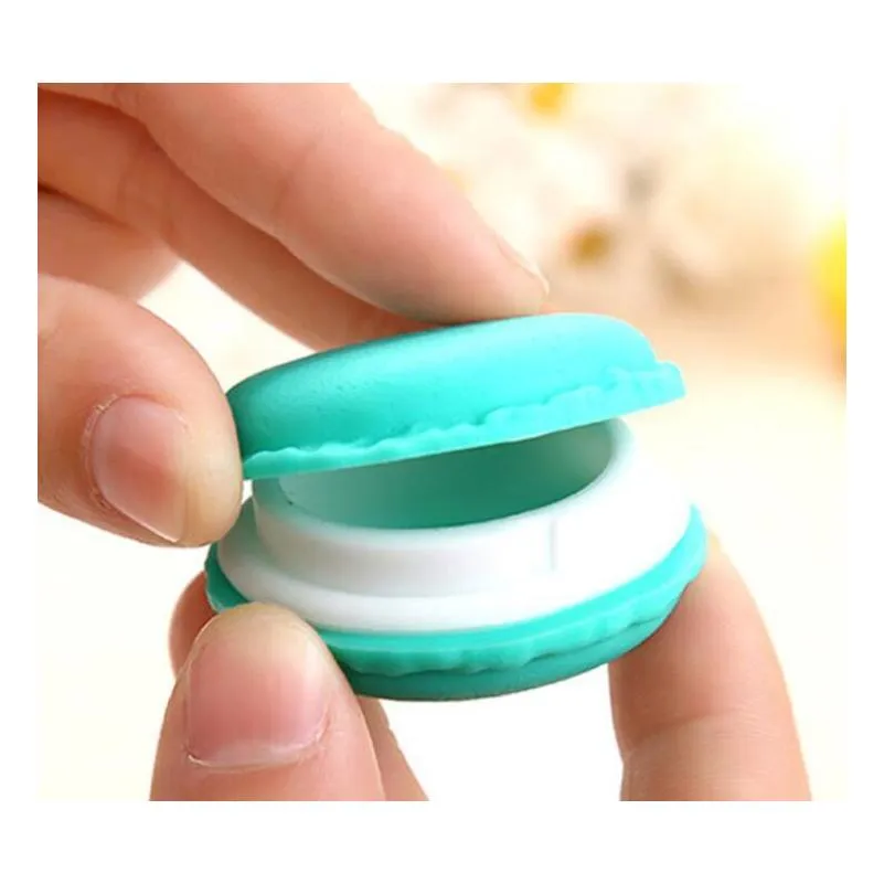 candy color macaroon jewelry box case package for earrings ring necklace pendant mini cosmetic jewelry packaging wholesale ship