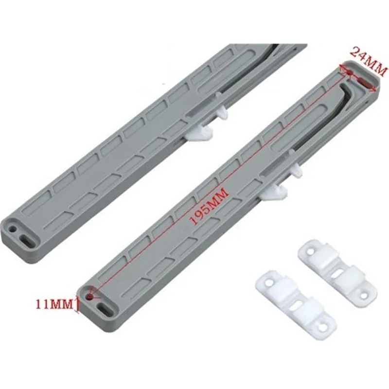 Sewroro Amortisseur Hydraulique Pour Portes D'armoire - Fermeture Douce Et Silencieuse, Facile à Poser - Lot De Tampons Anti-choc Réutilisables