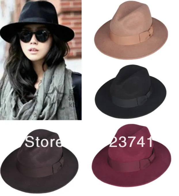Free-shipping-Latest-autumn-and-winter-pure-wool-big-eaves-jazz-cap-fashion-bow-multicolor-wool (1).jpg