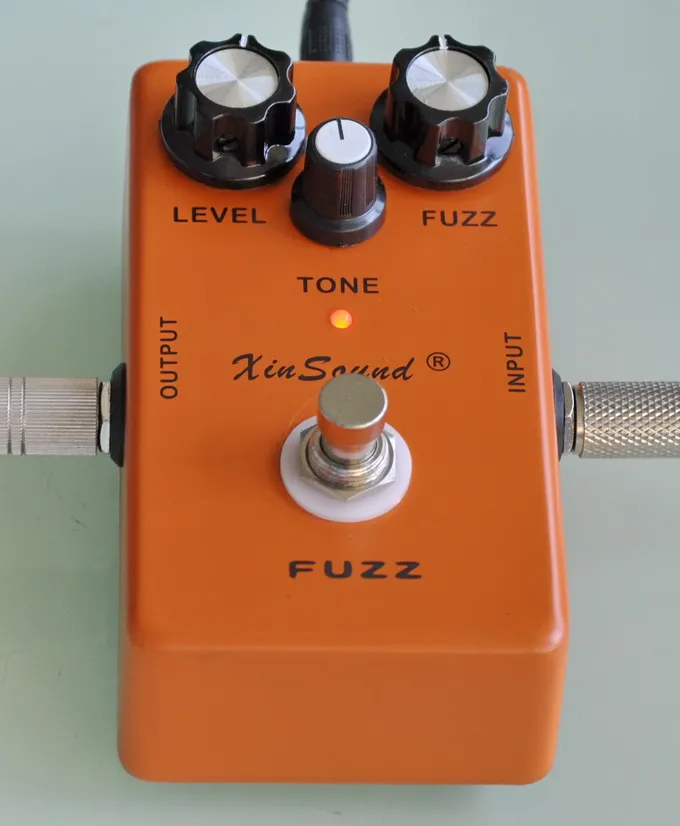 Xinsound FZ-30 fuzz guitarra efeito pedal e novo circuito analógico puro, sem IC