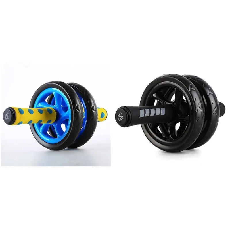 Abs Healthy Belly Wheel Abroller Core Fitness Silencio Equipo de entrenamiento Mujer Hombre Roller Trolley Wheel Deporte Ejercicio 22zd K2