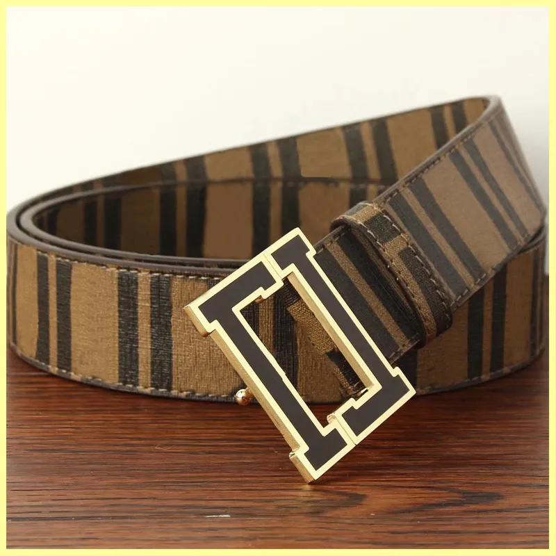 2022 Genuine Leather Belt For Men Width 4.0cm Fashion Designer Belts Mens Buckle Letter Waistband Cintura Ceintures F Belt For Women Gürtel