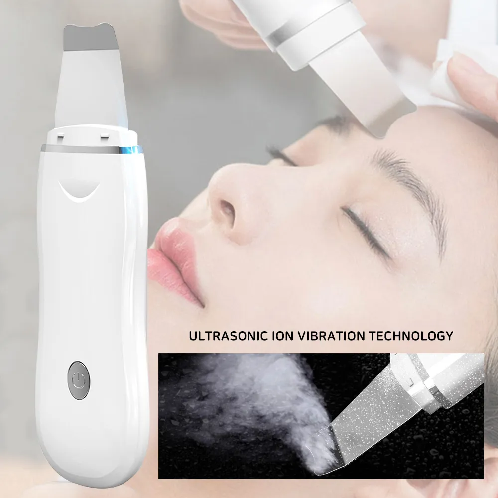 Machine de nettoyage du visage en profondeur à ultrasons Épurateur de peau Éliminer la saleté Points noirs Réduire les rides et les taches Blanchiment du visage Lifting Beauté YL0086