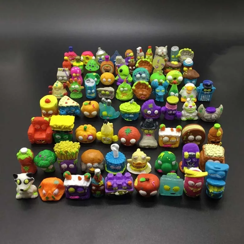 30pcs / lot grossery 갱 조치 피규어 Putrid Power Mini 3-4cm 그림 장난감 어린이를위한 모델 장난감 201202