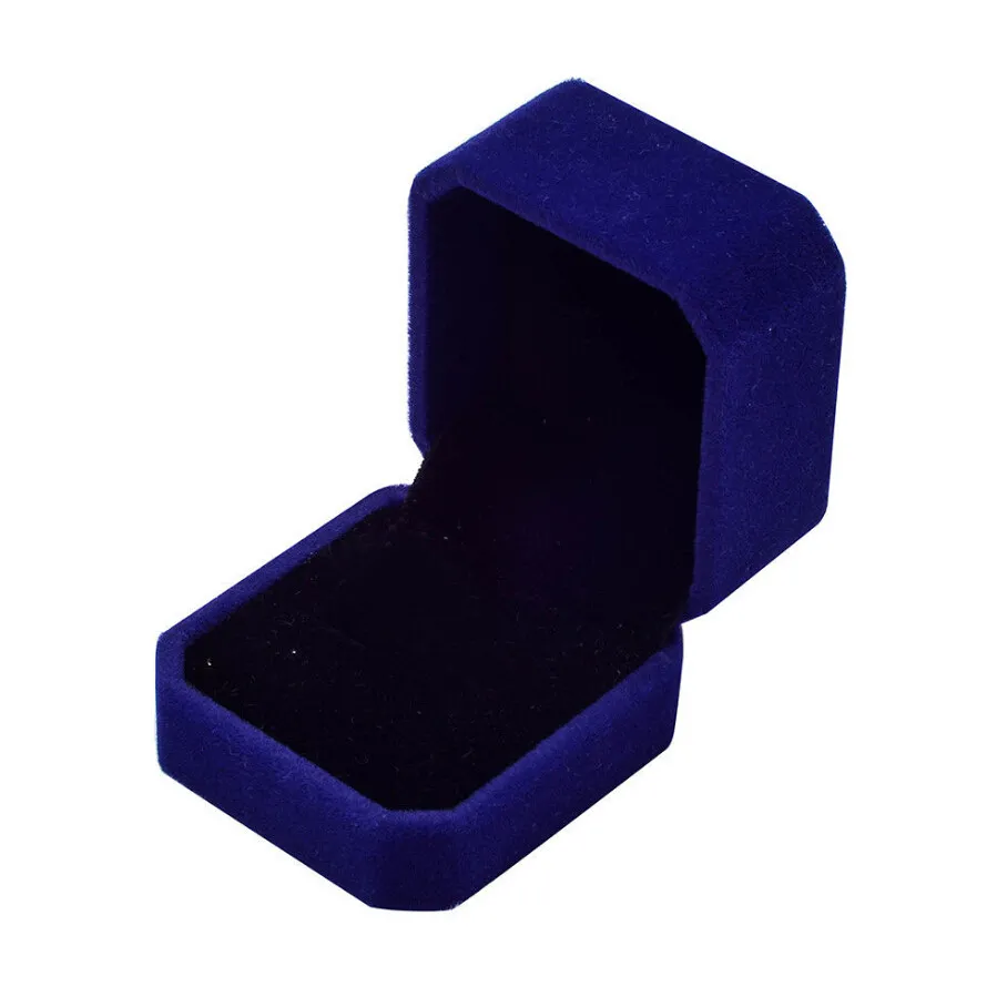 Boîte de rangement de bijoux en velours, présentoir de boucles d'oreilles, organisateur carré élégant, étui pour bague de mariage, collier, conteneur cadeau