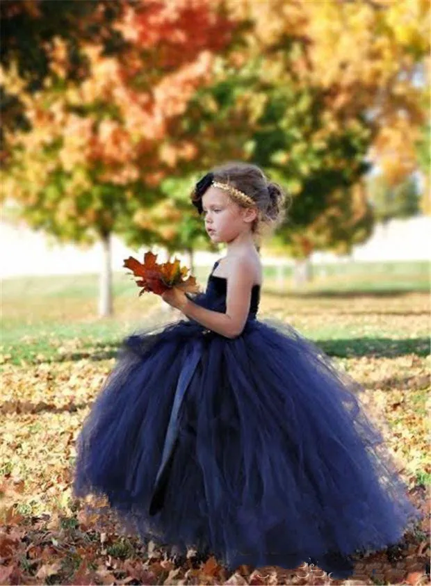 Royal Blue Toddler Flower Girl Dresses 2024 One Shoulder Tulle Cupcake Pageant Gowns From Wanglining1855 67.12 DHgate.Com