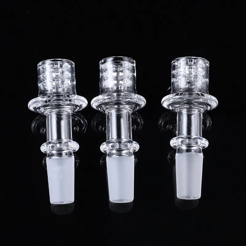 Diamond Knot Quartz Enail Banger Quartz Bangers Acessórios para fumantes de unhas 10mm 14mm machos pregos machos dab para glass bong gqb25