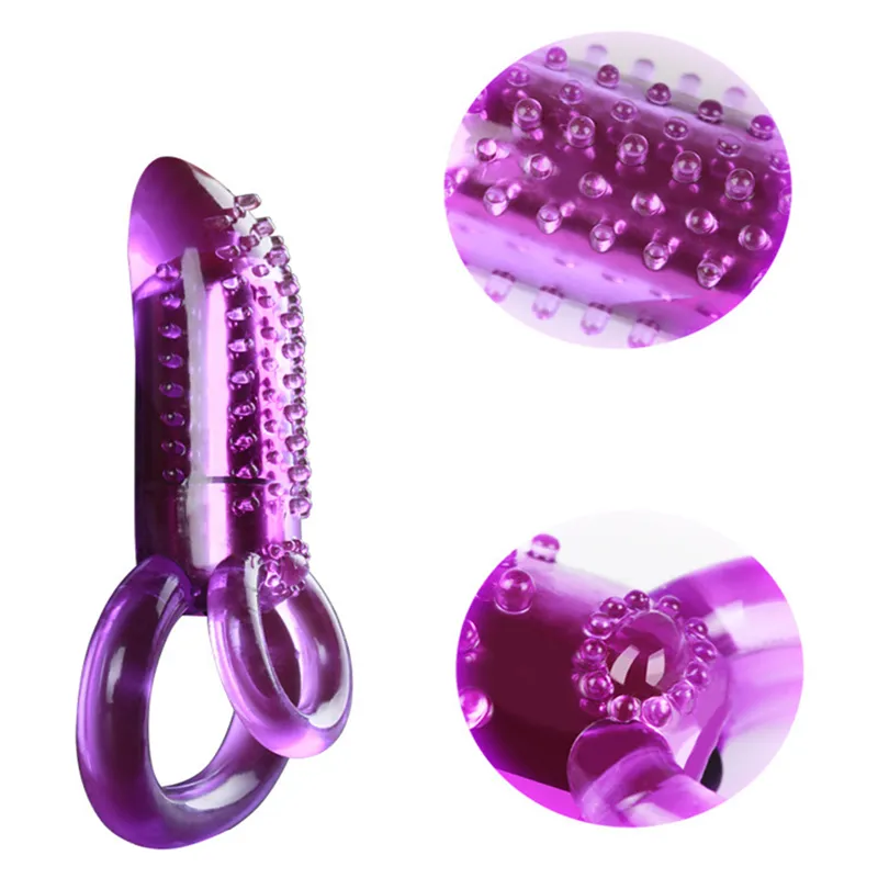 Penis Ring Vibrator for Men Silicone Cock Ring with Bullet Vibrator for  Delay Ejaculation from Dhgate Other Massage Items