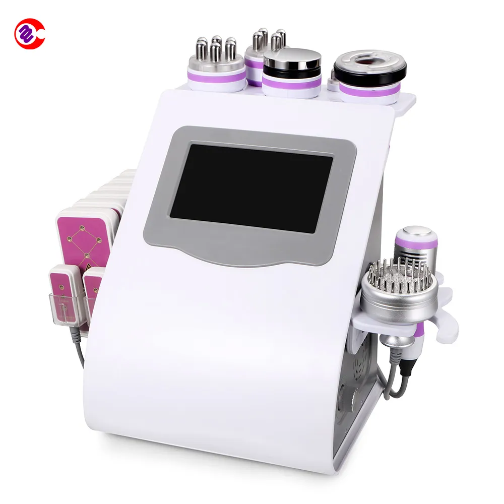 9 IN 1 40K Ultrasonic Cavitation RF Skin Lifting Fat Burning Vacuum Photon&Micro Current Beauty Machine