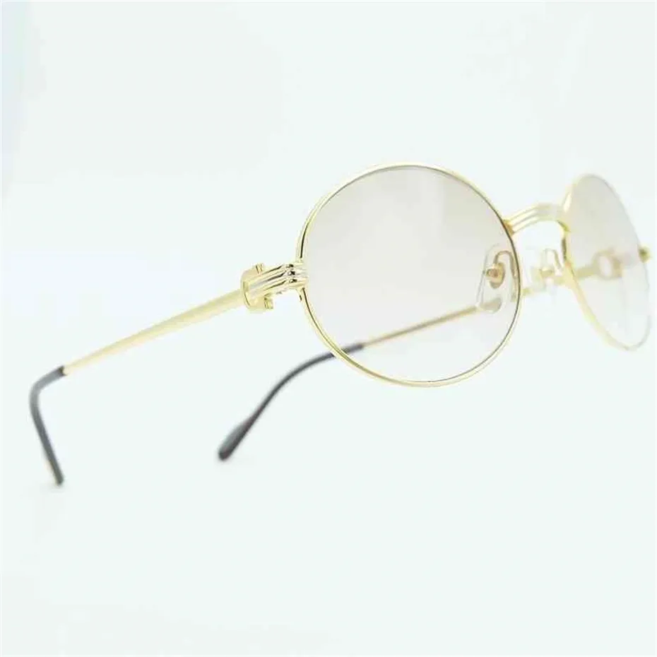 Lunettes de soleil classiques rétro hommes Designer Sun lunettes lunettes lunettes Cadres Eye Verre Remplir Prescription Ancien lunettes français