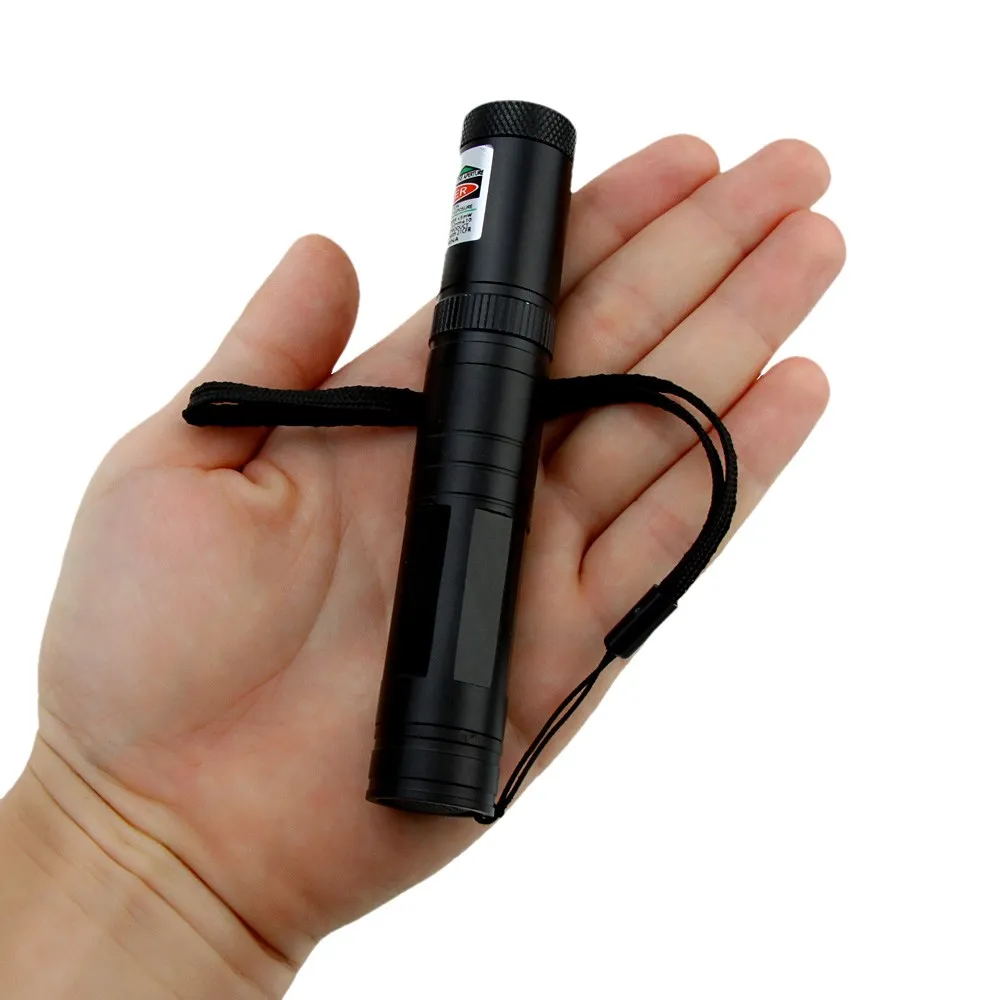 JD-851 5mW High Power 532nm Green Light Adjustable Starry Sky Star Cap Laser Pointer Pen Flashlight