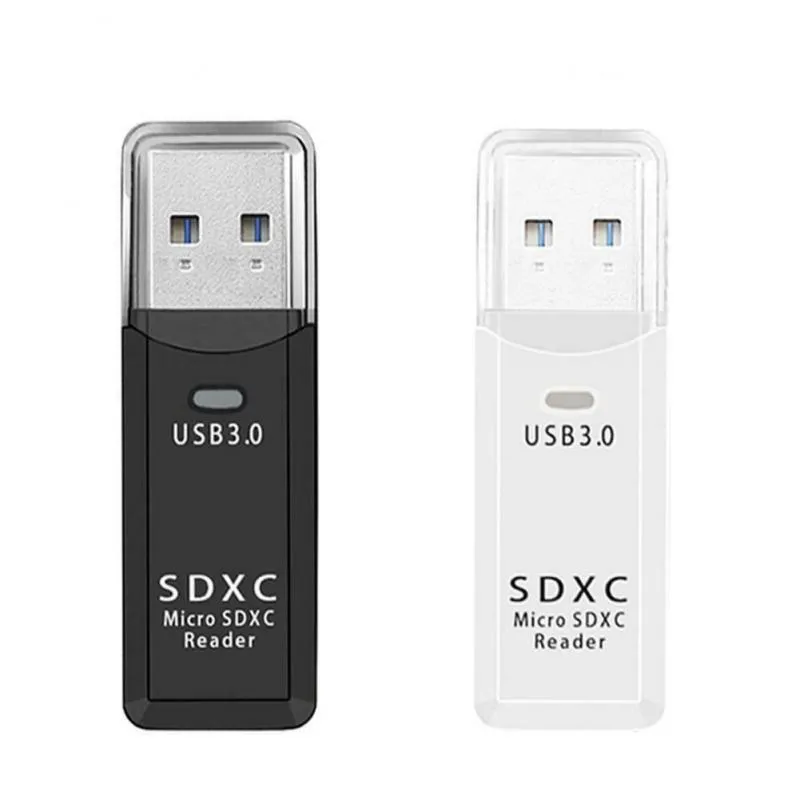 2 In 1 Speicherkartenleser USB3.0 MICRO SD TF Trans-Flash-Laufwerk Multi-Card-Autor-Adapter-Konverter-Tool für Laptop-Zubehör