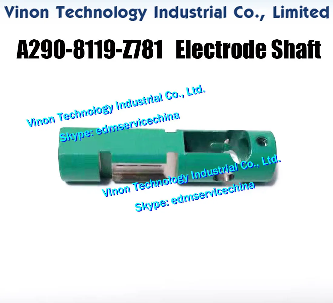 Arbre d'électrode A290-8119-Z781 pour les séries Fanuc iD, iE, CiA, C400iA, C600iA. Pièces Fanuc EDM A290.8119.Z781, A2908119Z781 Support de broche d'électrode