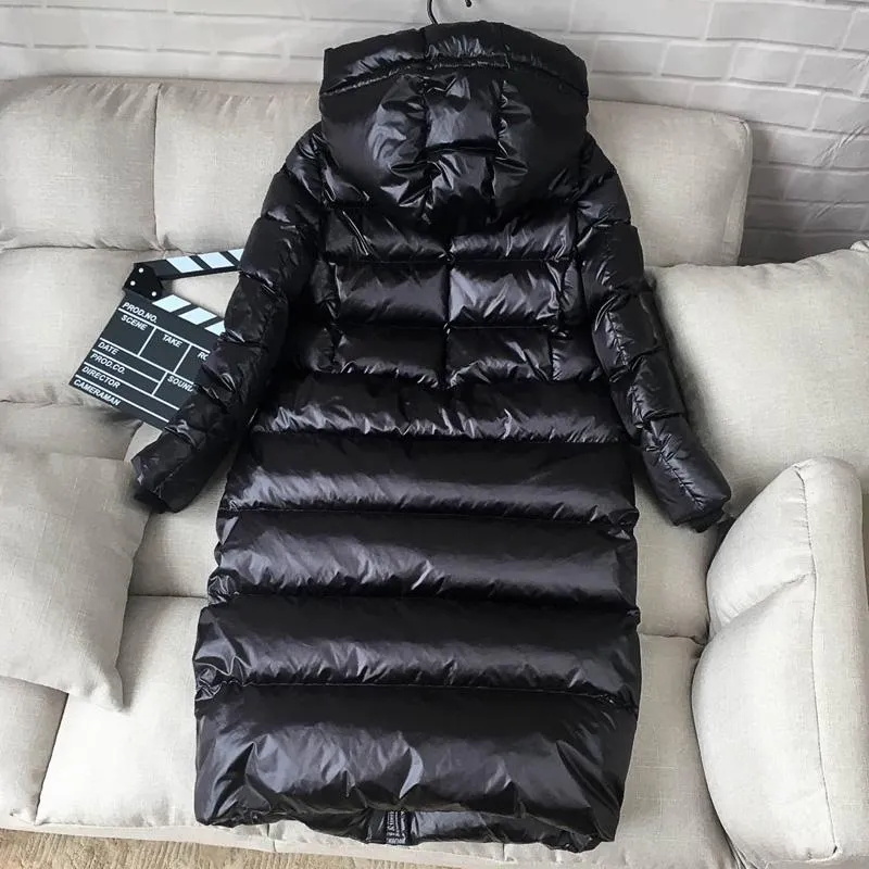 Kad n A a Parkas KMETRAM K Ceket Kad nlar 90 Ordek Kad n Kap onlu i me Ceketler Kore Kal n S cak Parka Manteau Femme Hiver MY477