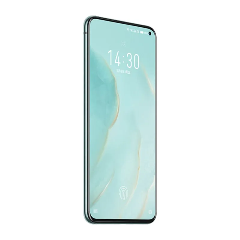 Original Meizu 17 Pro 5G Mobiltelefon 8 GB RAM 128 GB ROM Snapdragon 865 Octa Core 64 MP OTG NFC 4500 mAh Android 6,6 Zoll AMOLED Vollbild-Fingerabdruck-ID-Gesichts-Smart-Handy