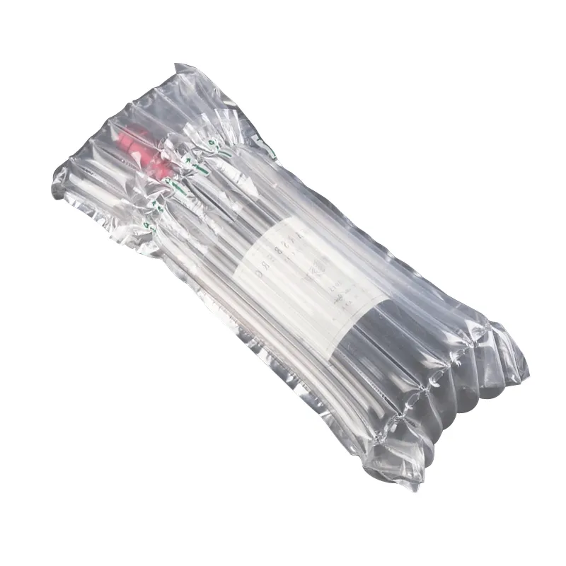 6 columns 30cm height Air Dunnage Bag Airs Filled Protective Wine Bottle Wrap Inflatable Cushion Column Wraps Bags Wholesale