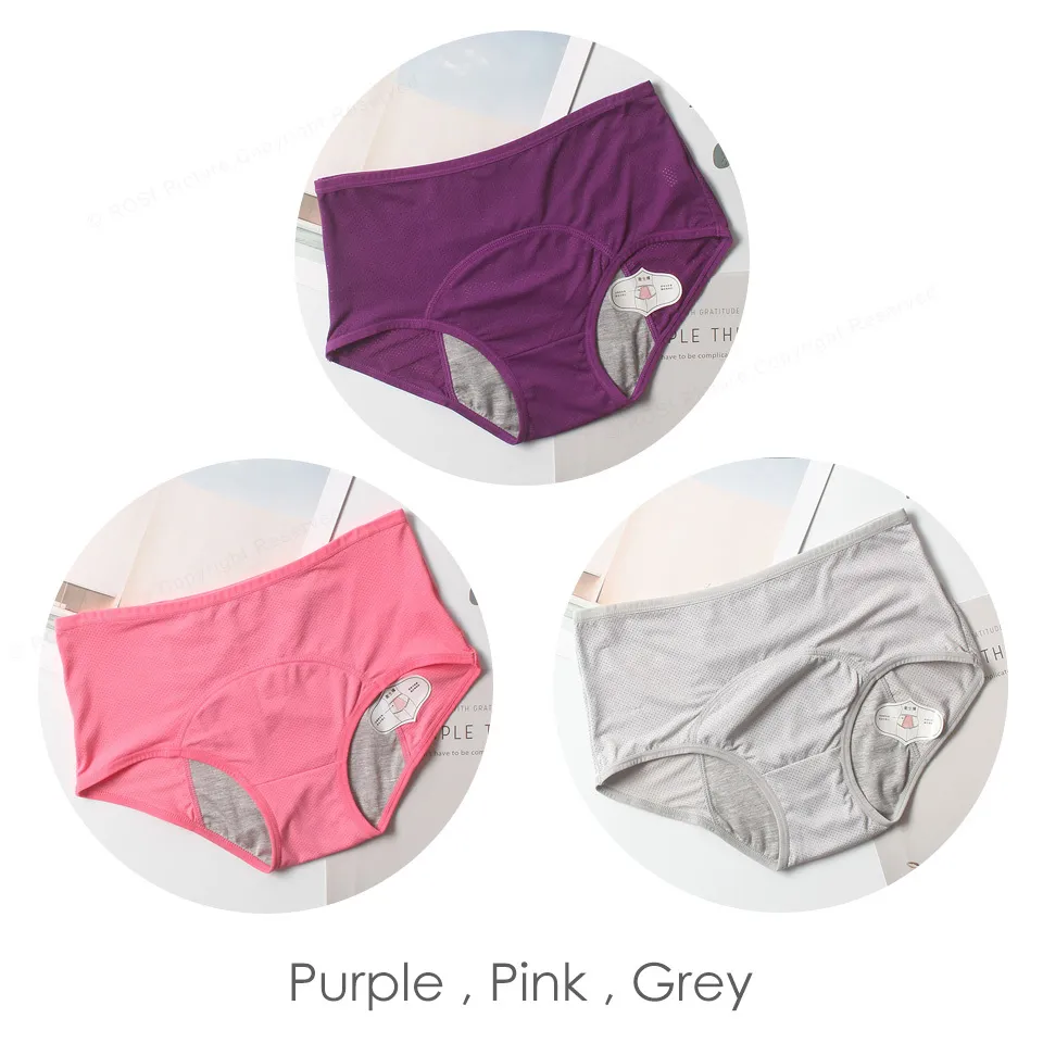 Menstrual Panties For Women Plus Size Nylon Mesh Leak Proof Period  Menstruation Briefs Incontinence Underwear Lingerie 201112 From Bai06,  $10.49