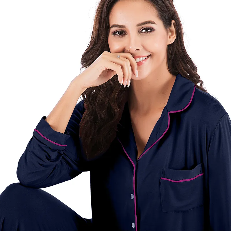 Pajama navy 3-8