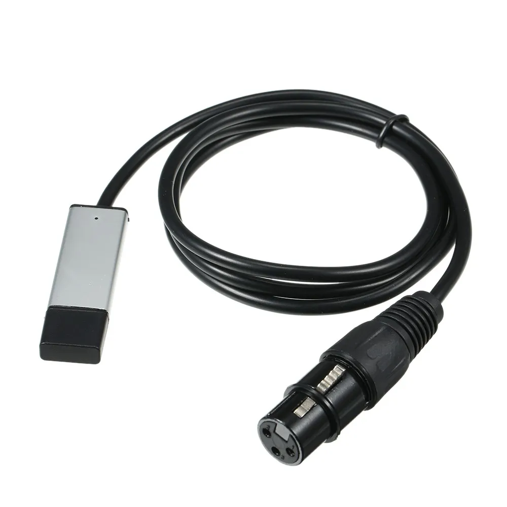 USB till DMX-gränssnittsadapter LED DMX512 COMPUTER PC Stage Lighting Controller Dimmer