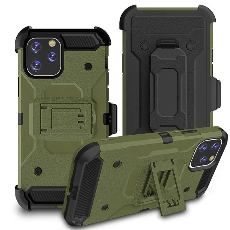 Belt Clip For Samsung galaxy A10E A21 A51 A20S lg K51 Stylo 6 Defender Case Armor Hybrid Heavy Duty Rugged Defender Holster Clip Protective