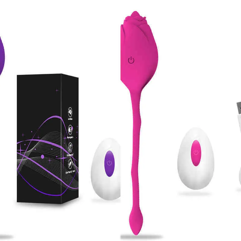 NXY Vagina Balls Vibrador De Huevo Salto Rosa, 12 Modos, Pezones Femeninos, Estimulador Cltoris, Lengua, Control Remoto Inalmbrico, Bolas1211